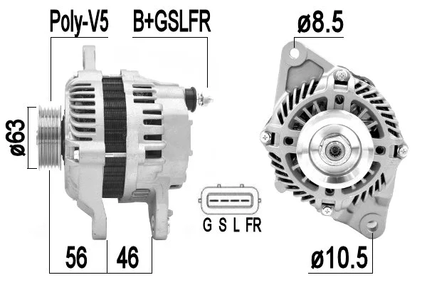 Alternator (209350A)