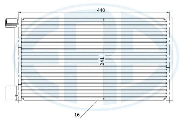 Condenser, air conditioning (667226)
