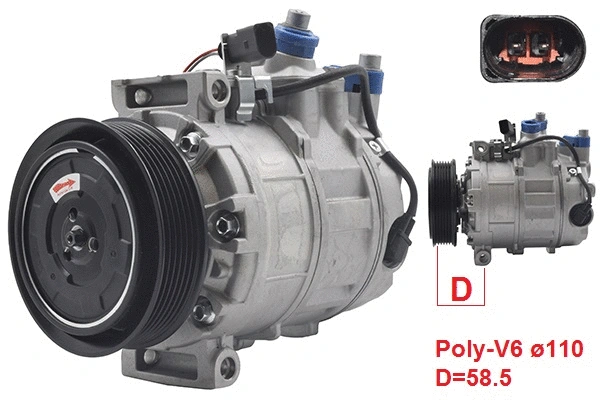 Compressor, air conditioning (670011)