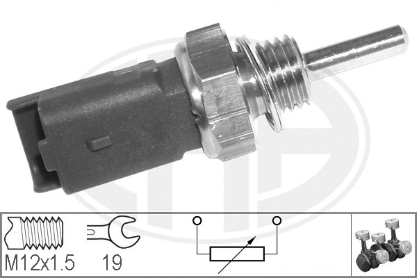 Sensor, coolant temperature (330142)