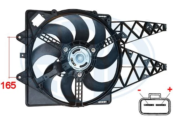 Fan, engine cooling (352054)