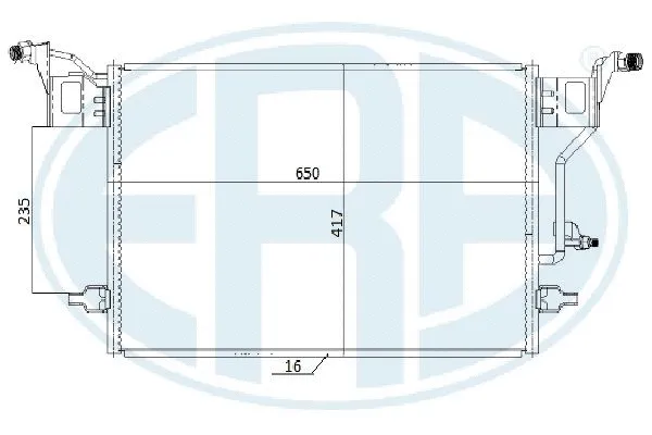 Condenser, air conditioning (667274)