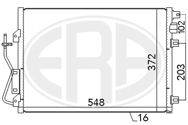 Condenser, air conditioning (667038)