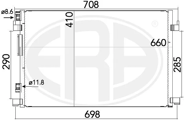 Condenser, air conditioning (667165)