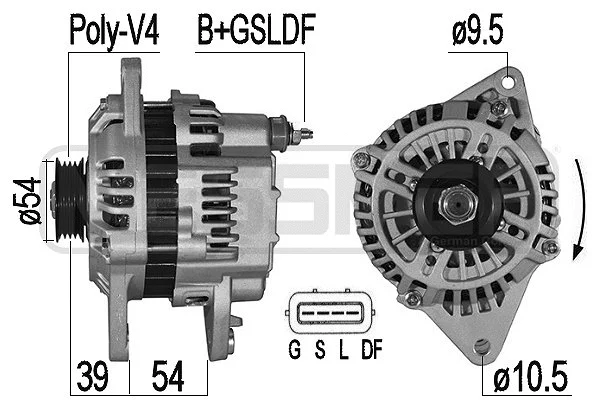 Alternator (209514A)