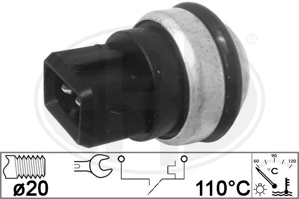 Temperature Switch, radiator fan (330849)