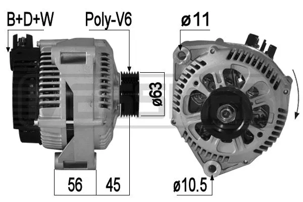 Alternator (209281A)