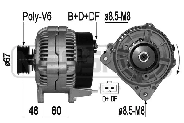 Alternator (209064A)