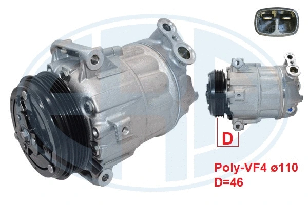Compressor, air conditioning (670181)