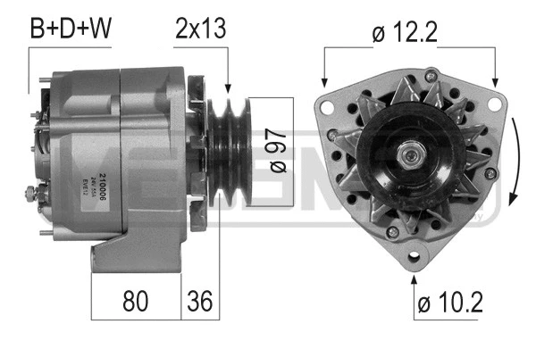 Alternator (210006A)