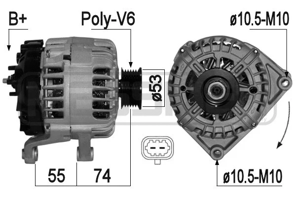 Alternator (209146A)