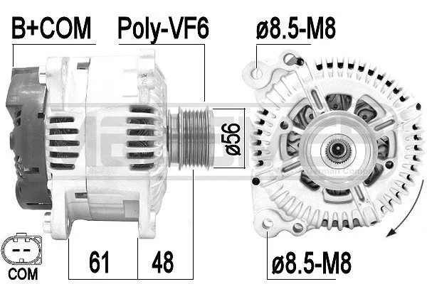 Alternator (209423A)