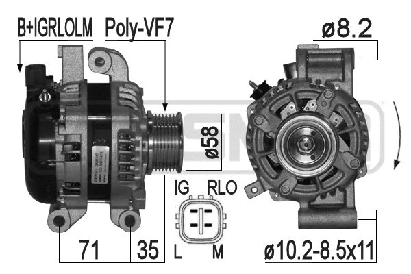 Alternator (209298)