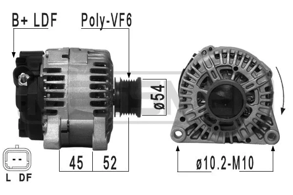Alternator (210931A)