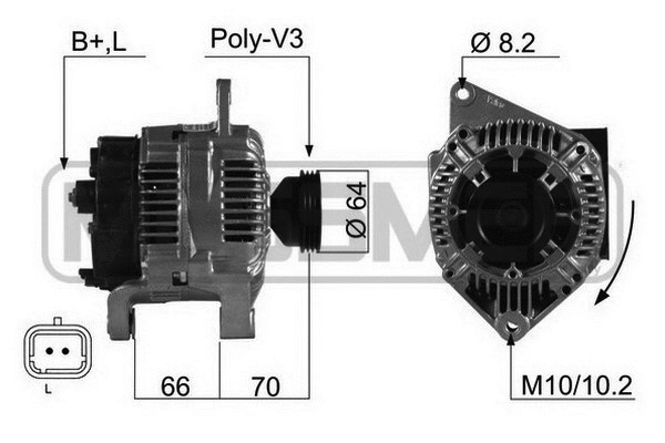 Alternator (210489R)