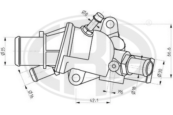 Thermostat, coolant (350341)