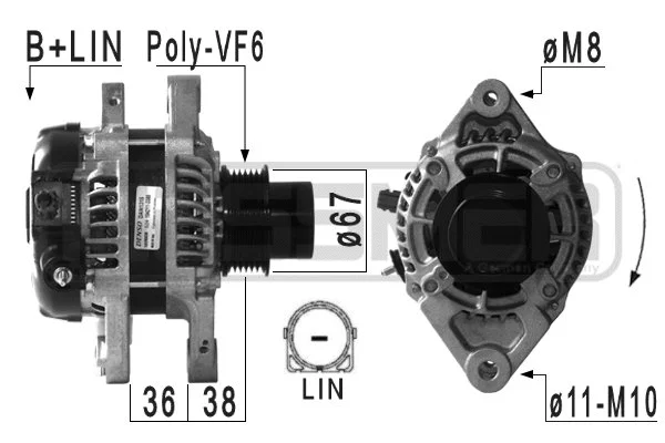 Alternator (210972)