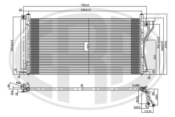 Condenser, air conditioning (667292)