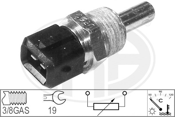 Sensor, coolant temperature (330642)
