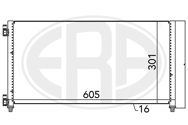 Condenser, air conditioning (667066)