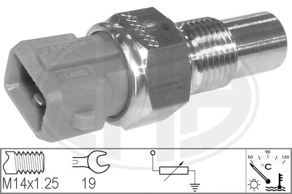Sensor, coolant temperature (330109)