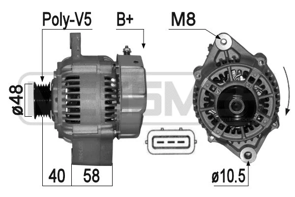 Alternator (209141A)