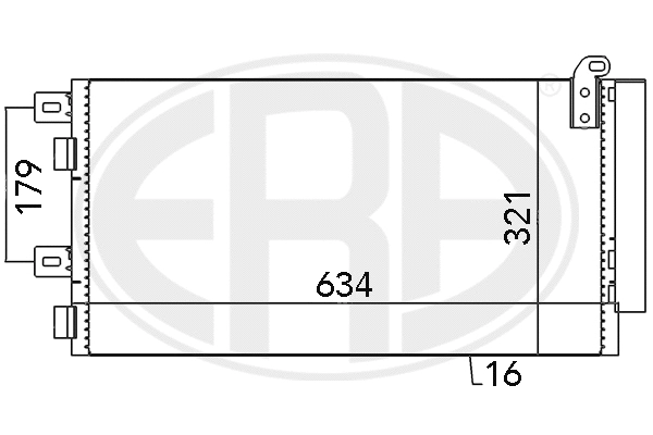 Condenser, air conditioning (667051)