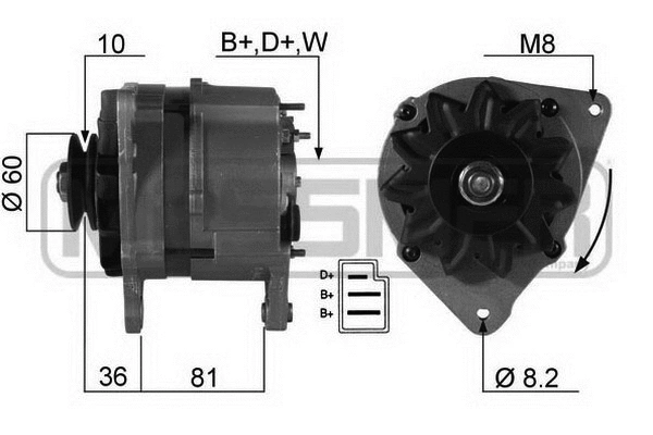 Alternator (210259A)