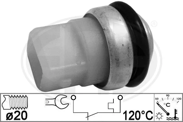 Temperature Switch, radiator fan (330839)