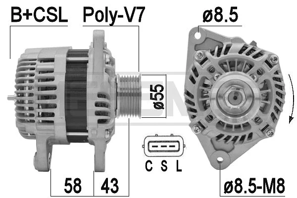 Alternator (209449A)