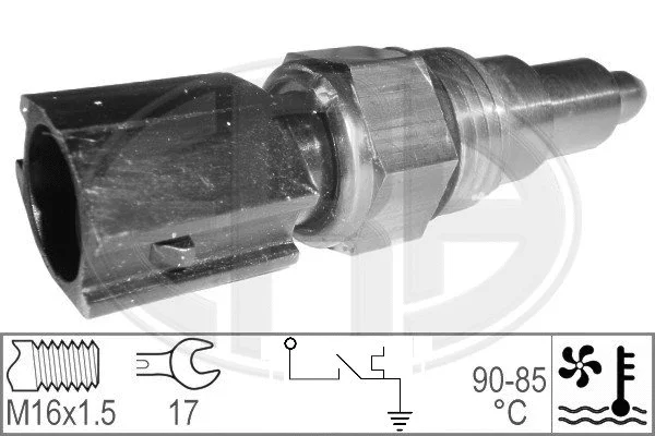 Temperature Switch, radiator fan (330195)