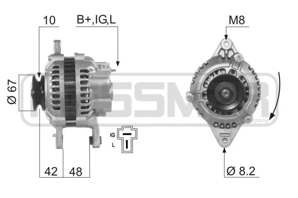 Alternator (210609A)
