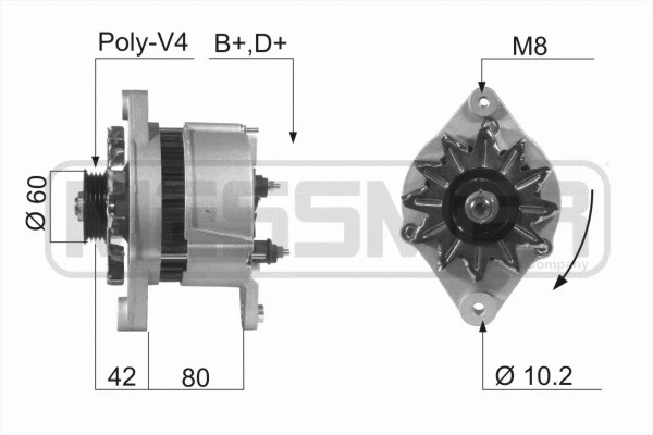 Alternator (210182A)