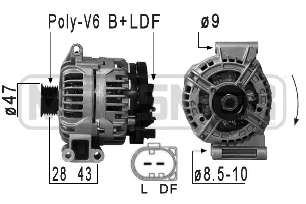Alternator (210887A)
