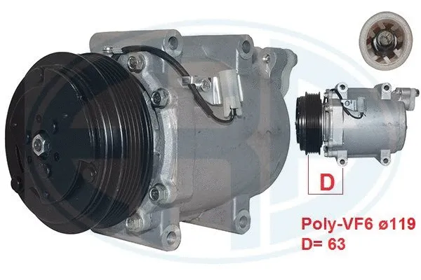 Compressor, air conditioning (670052)