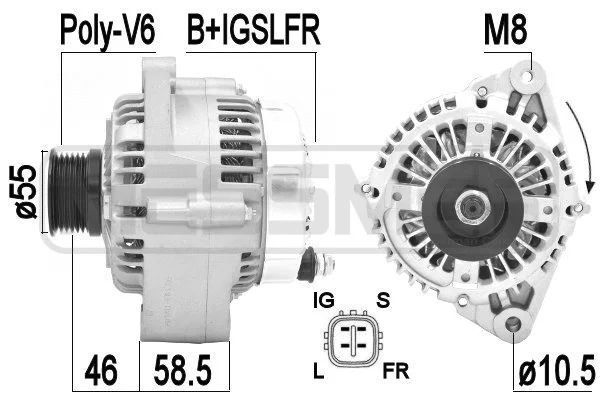 Alternator (209411A)
