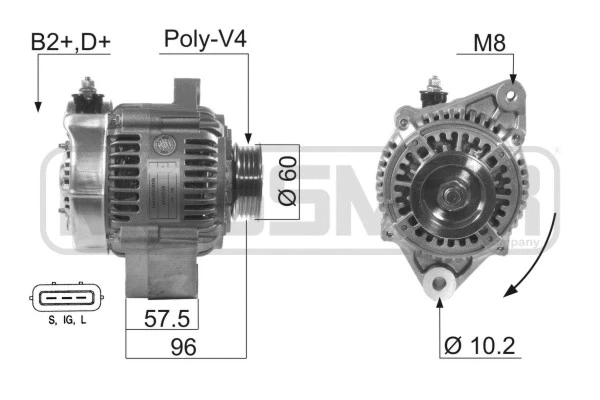 Alternator (210629A)