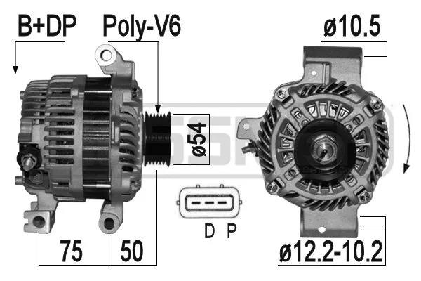 Alternator (209352A)