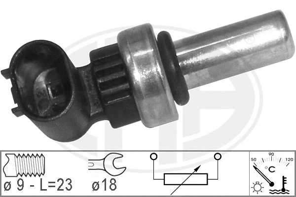 Sensor, coolant temperature (330757)