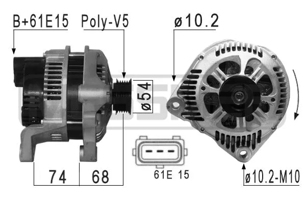 Alternator (210868A)