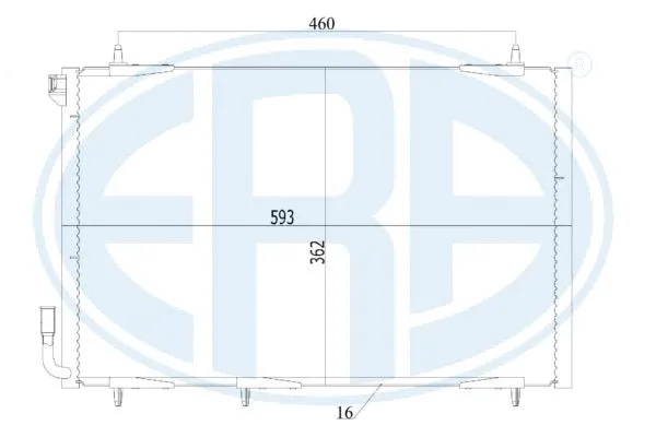 Condenser, air conditioning (667167)