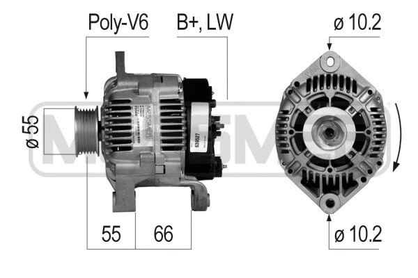 Alternator (210345A)
