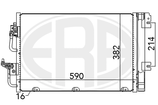 Condenser, air conditioning (667056)