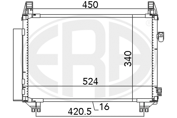 Condenser, air conditioning (667087)