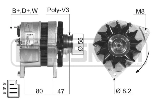 Alternator (210082A)