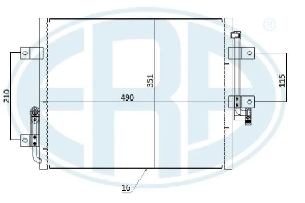 Condenser, air conditioning (667285)
