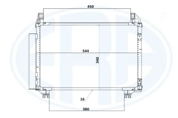 Condenser, air conditioning (667259)
