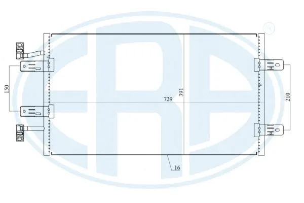 Condenser, air conditioning (667174)