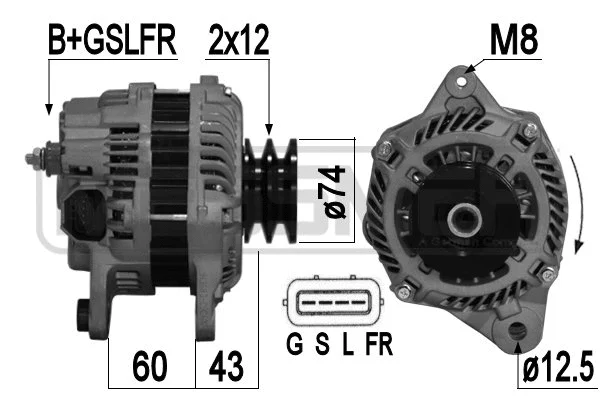 Alternator (209363A)