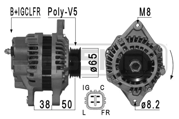 Alternator (210956A)